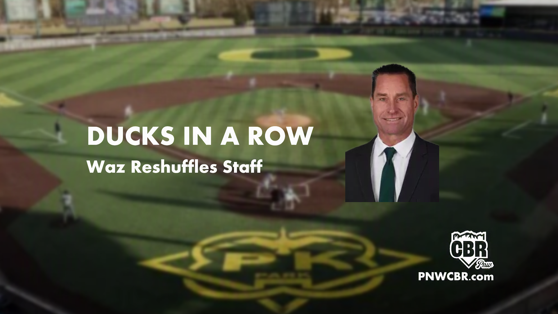 Oregon baseball coaching staff